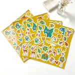 Agafay Books Reusable Sticker Pouch: Moroccan Wildlife